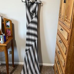 Black and white dress